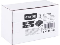 tartalék akku Extol Craft Li-ion 20 V, 2000 mA