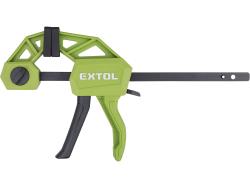 asztalos szorító, fém, 150 mm, gyorskioldó