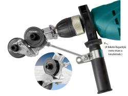 adapter klt. fúrógéphez, lemezvágó fej, 1/4" hatszög befogás