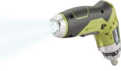 akkus csavarbehajtó, Li-ion; 3,6V, 1300 mAh,  200 1/min, 1/4", hatszög BIT-ekhez, elforgatható