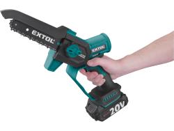 akkus láncfűrészgép egykezes, Share20V, kefementes, 20V, Li-ion, 180 mm