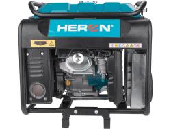 benzinmotoros áramfejlesztő, 9 kVA, 400V/230V, inverteres, elektromos indítású