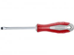 csavarhúzó lapos, CV., mágneses; 4×75mm, FORTUM