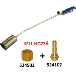 gázégő PB gázhoz, égőfej 60 mm, hossz 760 mm, G3/8