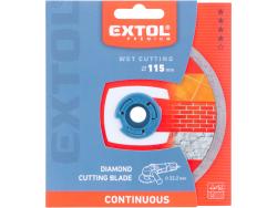 gyémántvágó csempevágáshoz (sima), extra vékony, vizes vágásra; 115×1,1×22,2mm, max.13.200 ford/perc