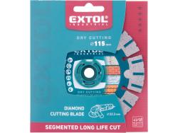 gyémántvágó hosszú élettartam, Long Life Cut; 115mm, száraz és vizes vágáshoz