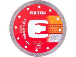 gyémántvágó, ipari korong, TURBO Thin Cut, extra vékony vágás: 1,6 mm vastagság; 150×22,2mm, száraz és vizes vágásra