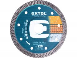 gyémántvágó, ipari korong, TURBO, extra vékony vágás: 1,5mm vastagság; 115×22,2mm, száraz és vizes vágásra