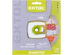 gyémántvágó szegmenses; 150×22,2×2,0mm  max.10.000 f/min