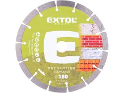gyémántvágó szegmenses; 180×22,2mm, max.8.600 f/min