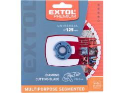 gyémántvágó szegmenses, MULTI ; 125×22,2mm, max.12.200 f/min