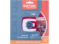 gyémántvágó szegmenses, MULTI ; 150×22,2mm, max.10.000 f/min