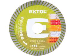 gyémántvágó TURBO; 115×2,0×22,2mm, max.13.200 ford/perc