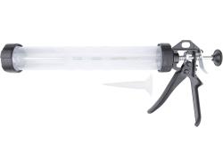 kinyomópisztoly, műanyag, 700 ml; 380mm, átlátszó tubustartóval