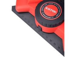 lézeres vízszintező, (csempelézer, derékszöglézer) ZÖLD, 2H (2 horizontális), akkus, vákuumos talppal