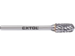 mini keményfém turbómaró (rotormaró), hengeres, kerek orrú, átmérő 6×13mm/szár 3mm, keresztfogazás