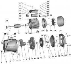 o gyűrű 8,2×1,9mm; 84510 kerti szivattyúhoz
