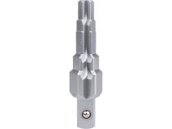 radiátor kulcs, 1/2", 5 részes, 9,8-21mm, (25/64"-53/64"), 40Cr