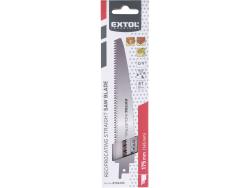 szablyafűrészlap 1db, Bosch befogás, Cr.V. 175 mm, 8TPI, fához, egyenes, durva vágás