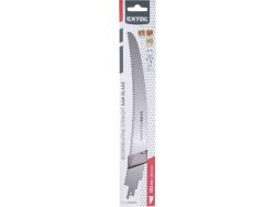 szablyafűrészlap 1db, Bosch befogás, Cr.V. 283 mm, 7TPI, fához, íves, durva vágás