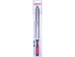 szigetelőanyag (kőzetgyapot) vágókés, kétélű, teljes/penge hossz.:470/280mm, rozsdamentes acél penge, vastagsága: 1,5mm