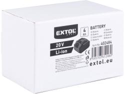 tartalék akku Extol Craft Li-ion 20 V, 4000 mA