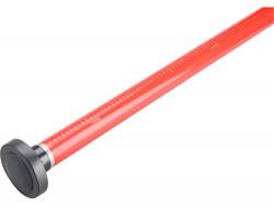 teleszkópos rúdállvány, ALU, állítható magasság: 590-3000mm, 5/8"-1/4" menetes csatlakozó, lézeres vízszintezőhöz
